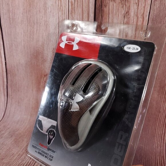 2008 Rare Under Armour Heatgear Youth Medium Performance Jock w/ Armour MPZ Cup - Picture 3 of 11